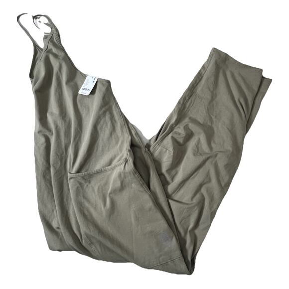 FP Movement Free People Jumpsuit Sage Stone Denim Wash Women’s Medium NWT NEW - Picture 4 of 5